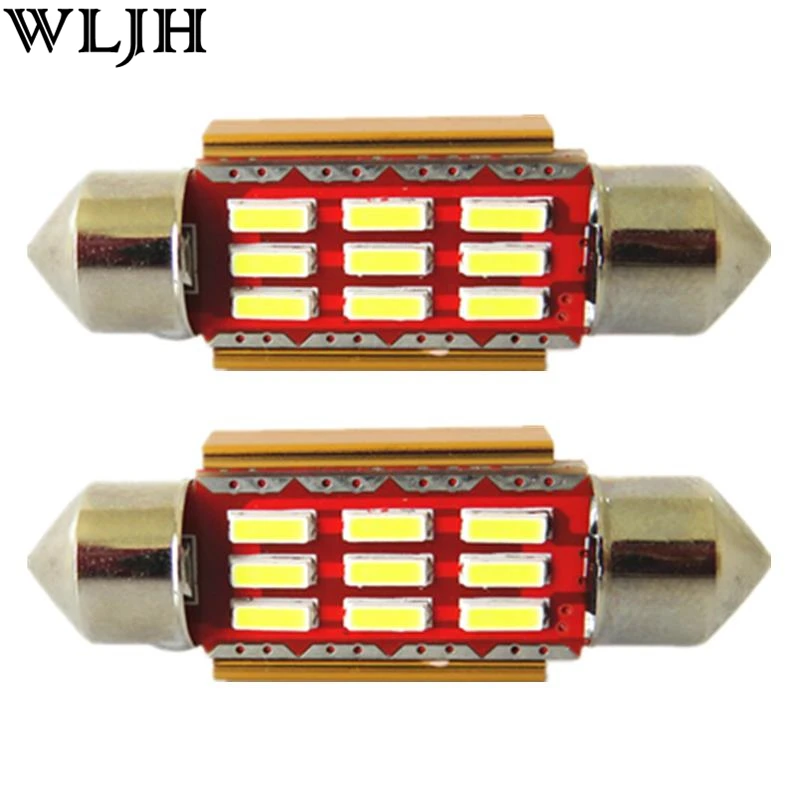

4pcs Festoon Led 31mm Interior Light Bulb DE3175 Dome Map Cargo Trunk Light for Mitsubishi Nissan Scion Subaru Infiniti Lexus
