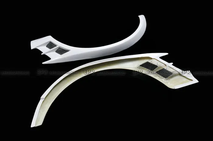 EVO 8 9 Voltex Cyber Evo  Front Over Fender Wide Arch Flares(5)-1