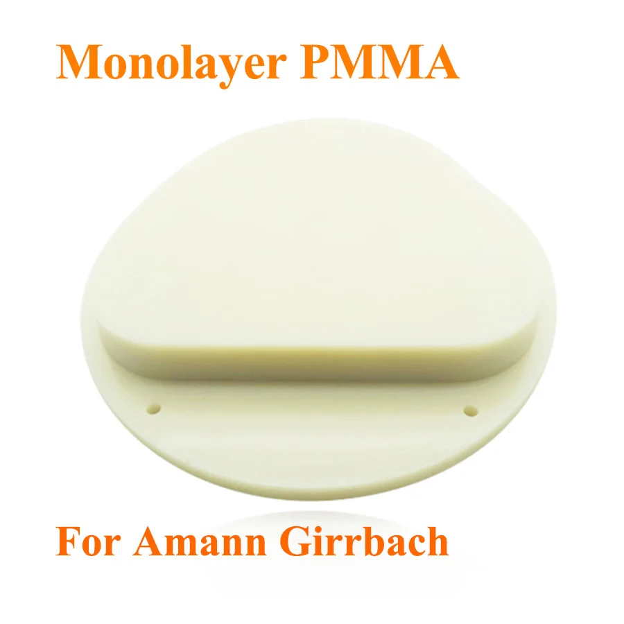 3 шт. 89x71x14 CAD CAM материал стоматологический PMMA блок и диск для системы Amann Girrabach |