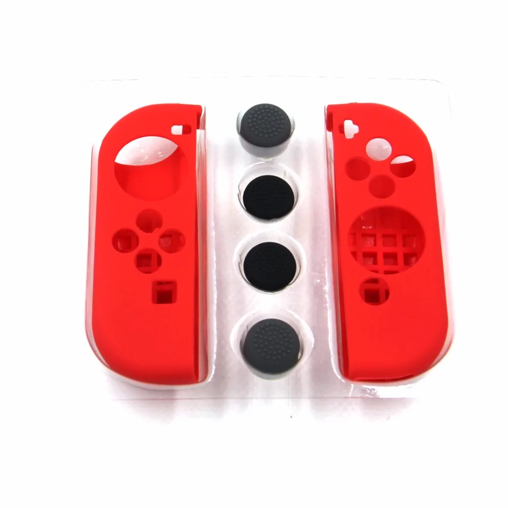 2 комплекта для контроллера консоли Nintendo Switch 11 в 1/6 1 защитный силиконовый чехол С