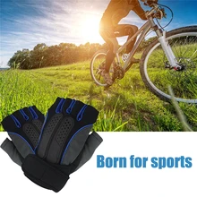 США оборудование прочность половина пальцев Открытый Bracers Тяжелая атлетика Тяжелая атлетика защитные перчатки