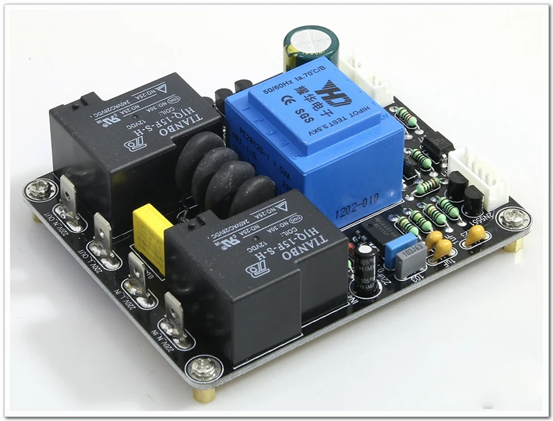 Трансформатор задержка питания мягкий старт защиты доска для усилителя AMP 220 В 1000 Вт