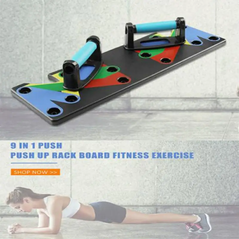9 in 1 Body Comprehensive Exercise Bracer Building Push Up Rack Board System Workout Training Gym Exercise Pushup Stands Fitness 9 in 1 Body Comprehensive Exercise Bracer Building Push Up Rack Board System Workout Training Gym Exercise Pushup Stands Fitness