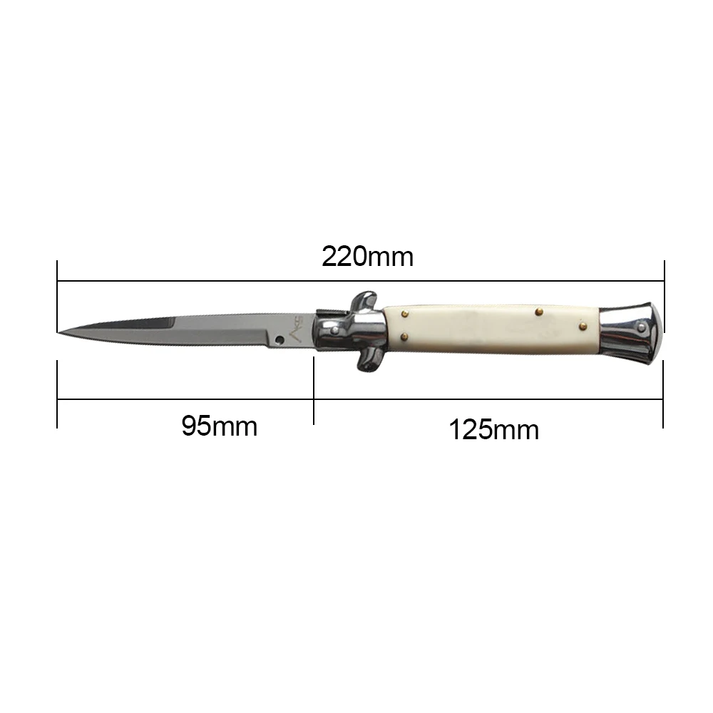 PDR инструменты складной нож из нержавеющей стали Открытый Портативный складной нож походные охотничьи ножи для выживания+ сумка