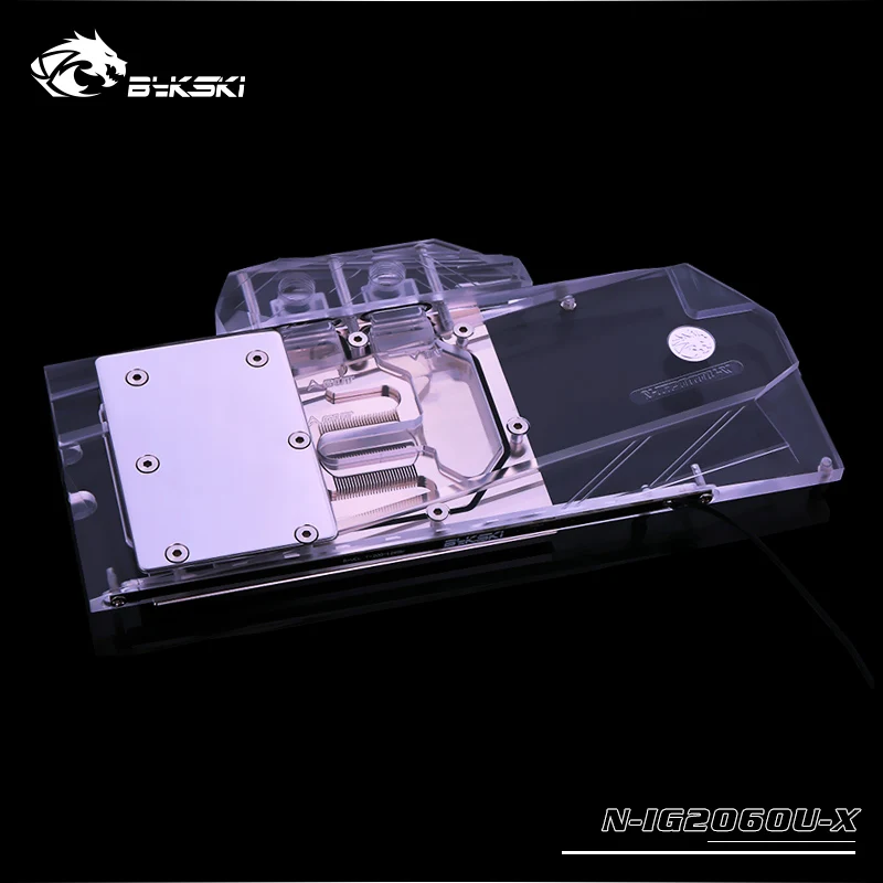 Bykski N-IG2060U-X Full Cover GPU Water Block For Colorful iGame RTX 2060 Ultra Graphics Card Cooler Water Cooling