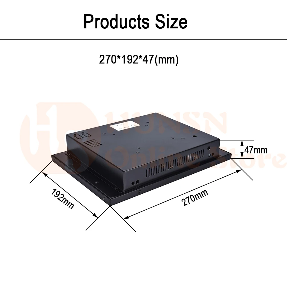 Industrial Panel PC 3855U J1800 J1900 HUNSN WD12 (3)