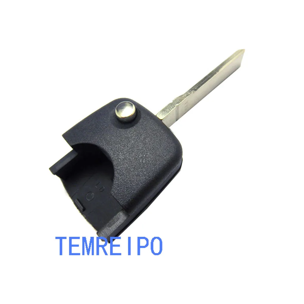 

20pcs/lot Car Flip Remote Key Head shell for Audi A4 A6 Square FOB Car Key Case