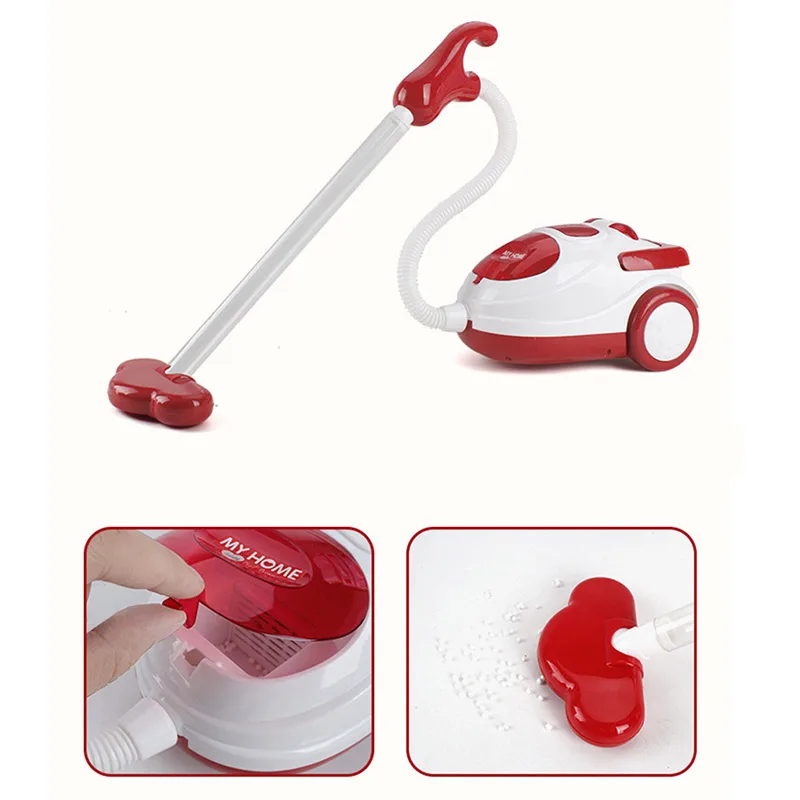 Electronic Mini Vacuum Cleaner Simulated Mini Home Appliances Toys Electric Cleaning Tools Toys Pretend Play House