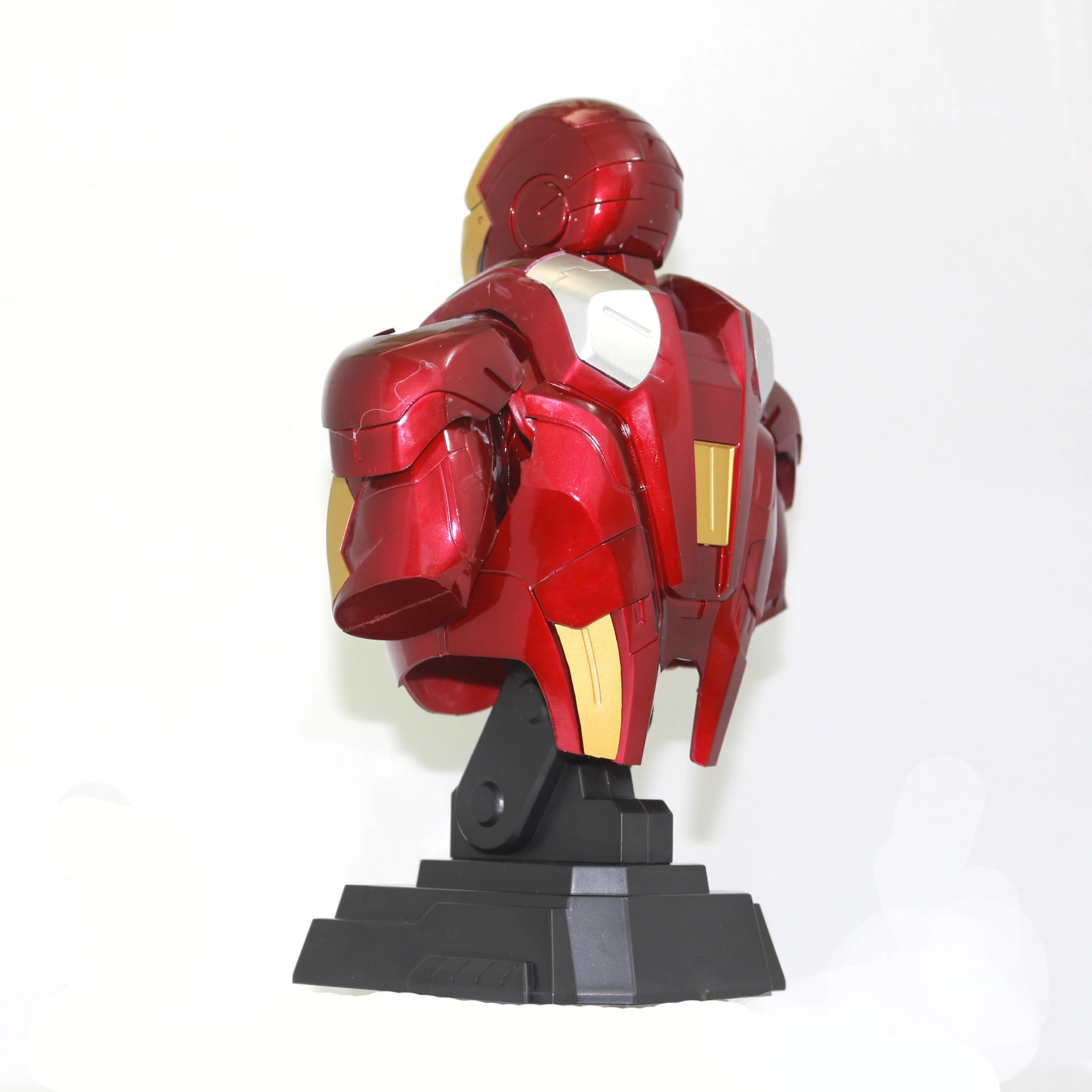 Disney Marvel Железный человек 3 Mark VII 1/4 масштаб Ограниченная серия с светодиодный 23 см