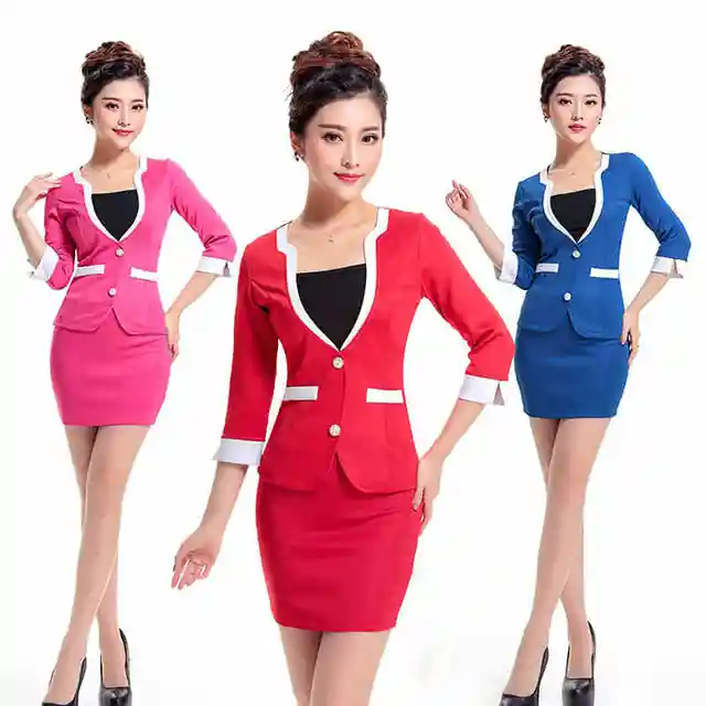 cotton skirt suit design