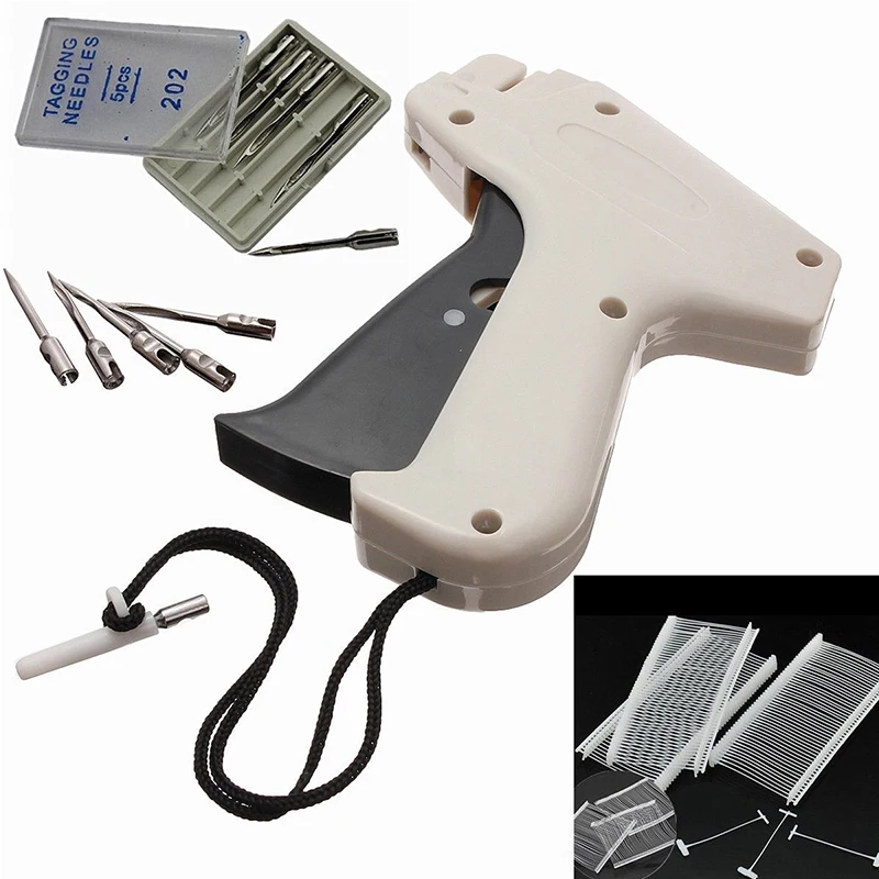 Clothes Garment Price Label Tagging Tag Gun Machine+ 5 Steel Needles + 1000 Barb Clothes Garment Price Label Tagging Tag Gun Machine+ 5 Steel Needles + 1000 Barb