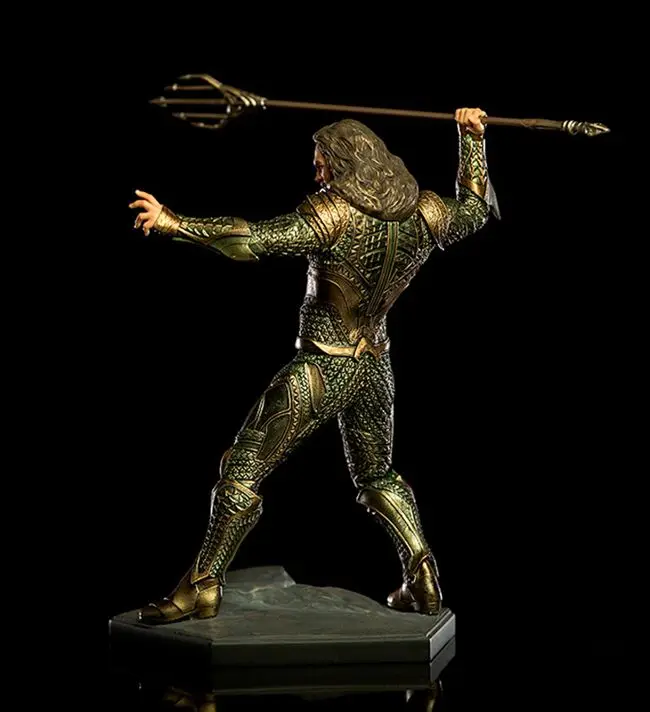 Vogue Aquaman Arthur Curry Orin with Trident of Neptune Justice League Statue DC Comic Super Hero 1