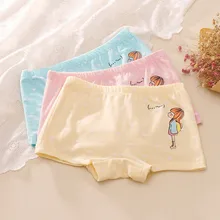 

4piece / girls underwear printing cotton cartoon printing new girls underwear / hot comfortable breathable underwear quality
