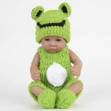 28 см мягкие силиконовые виниловые куклы Reborn Baby фигурки игрушки