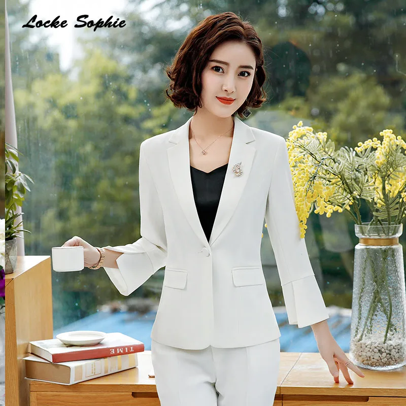 1pcs Women's Plus size Slim fit Blazers coats 2019 Summer Fashion cotton Small Suits jackets ladies Skinny Blazers Suits coats