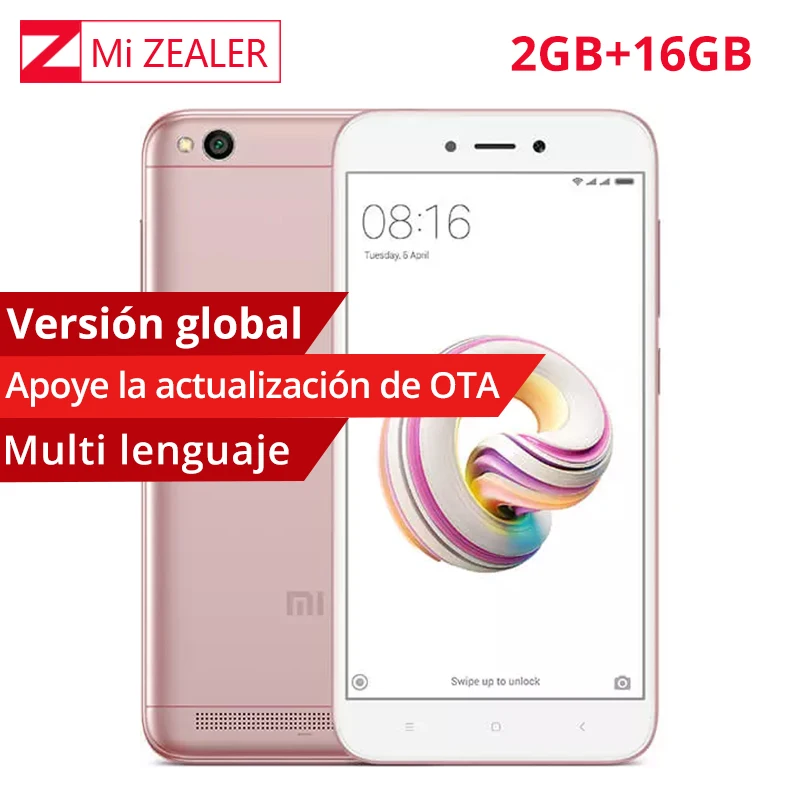 Глобальная версия Xiaomi Redmi 5A 2 Гб ОЗУ 16 ПЗУ Snapdragon 425 четырехъядерный 5 0 дюйма 3000 мАч