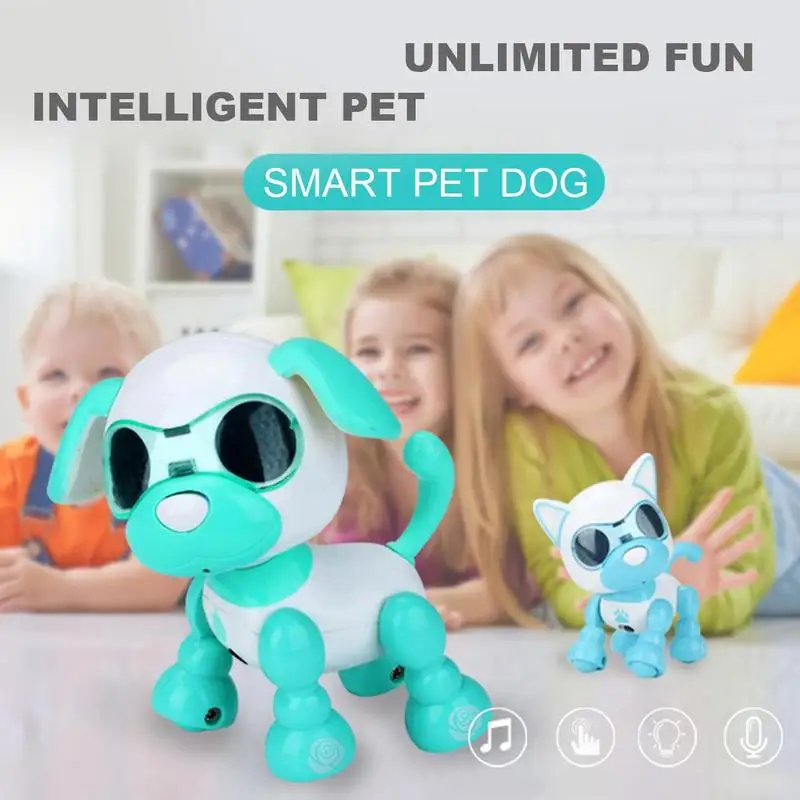 Intelligent Function Robot Dog Toy Smart Pet Robot Light Music Machine