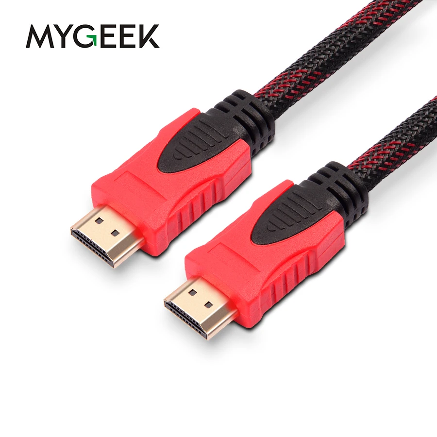 MyGeek Высокоскоростной HDMI кабель позолоченный 1 м 3 4 к 1080P 3D для PS3 проектор HD lcd Apple tv