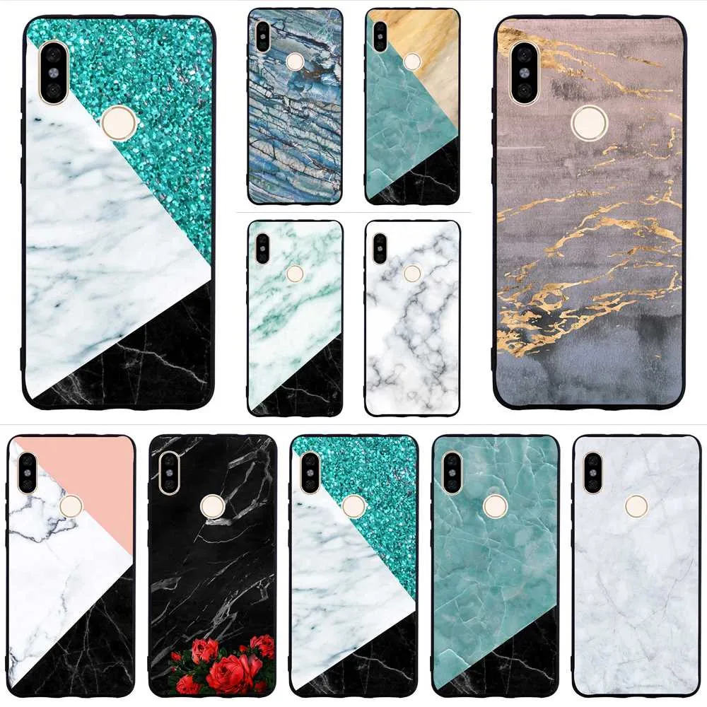 

Fashion Pretty Marble Phone Cover for Xiaomi Redmi 4A Case 4X 5 Plus 5A Prime 6A Note 5 6 Pro Covers Back A7