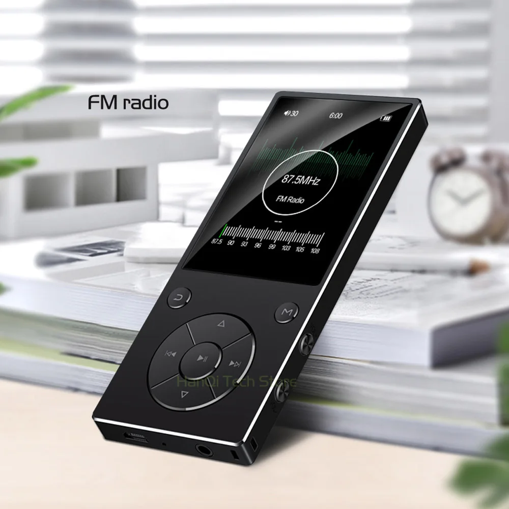 Новый оригинальный MP3 плеер RUIZU D11 с Bluetooth музыкальный 8 ГБ металлический со