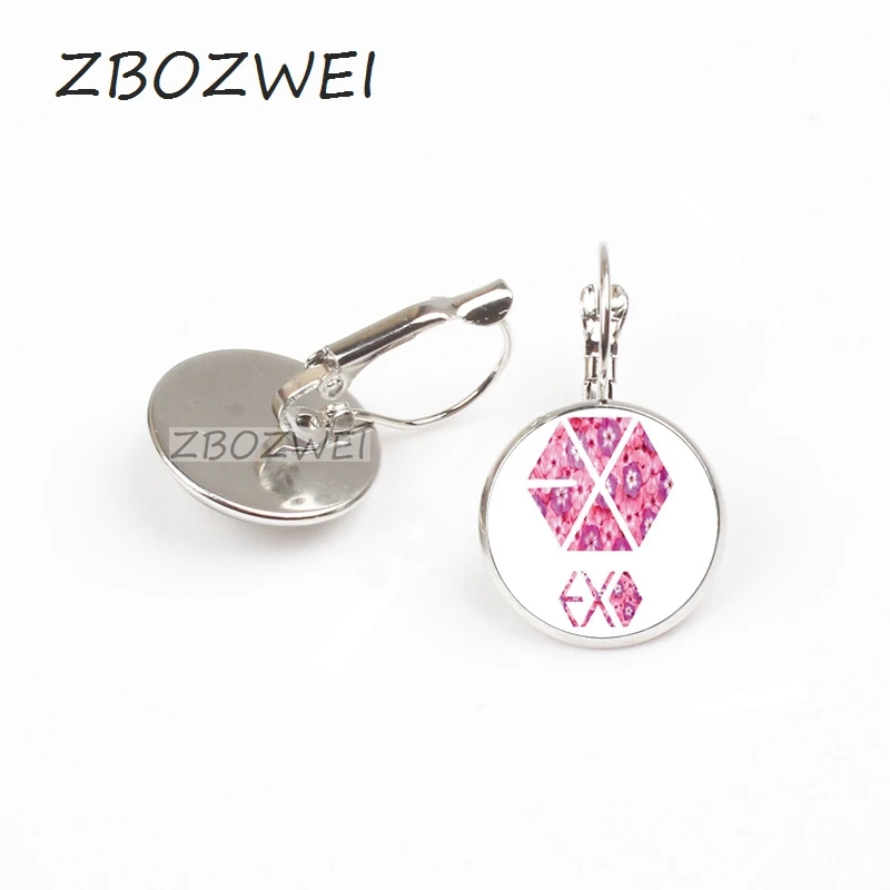 ZBOZWEI 2018 EXO Серьги себе серебряные серьги цветы Шарм для женское платье аксессуары