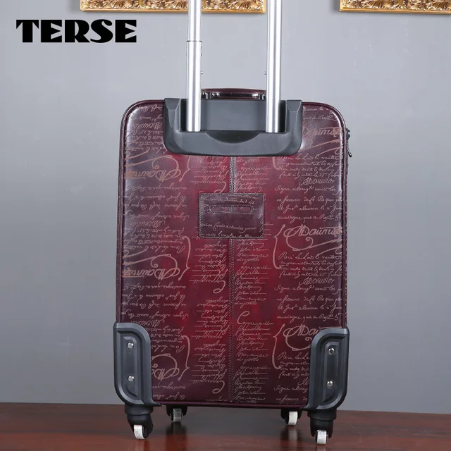 Buy TERSE_Luxury leather luggage for business man
