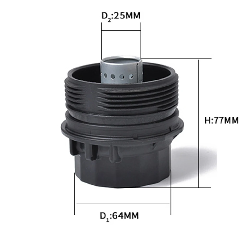 1 шт. 15620-37010 масляный фильтр двигателя крышка корпуса в сборе масляный фильтр корпус крышка чашки крышка для Toyota Corolla 2009- черный