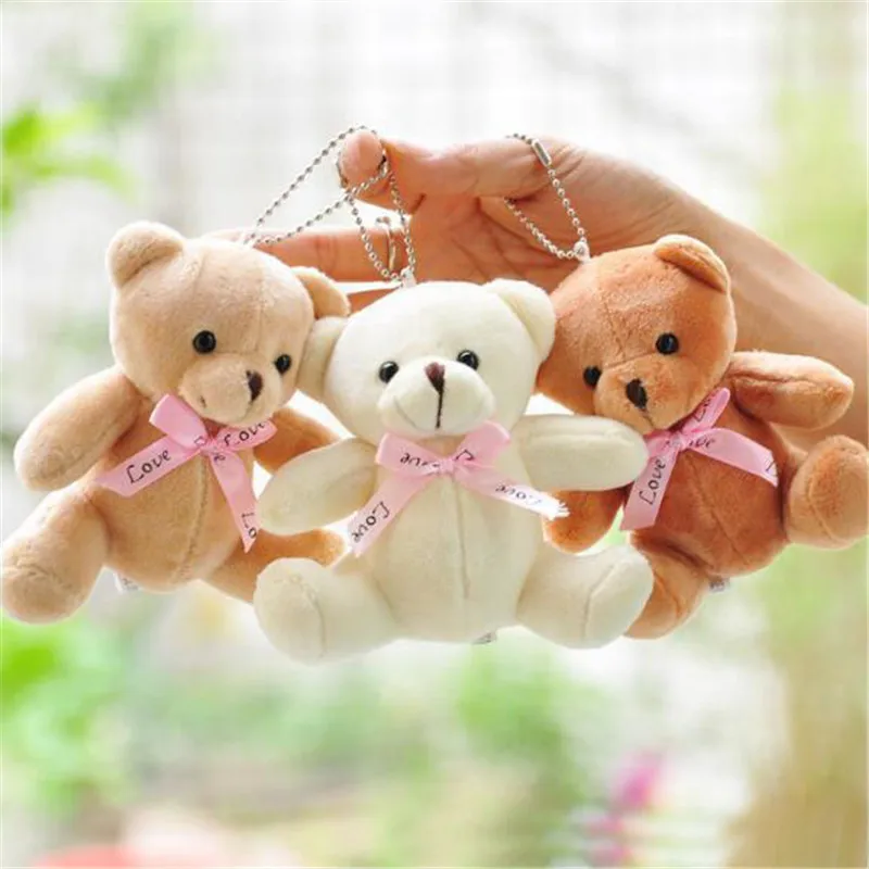 1PCS Super Cute Plush Bear Toys Small Pendant  Mini Soft Stuffed Bears Toy Adult Children  Playmate For Kid 10CM сухой корм zillii dog adult small breed для собак индейка и утка 2 кг