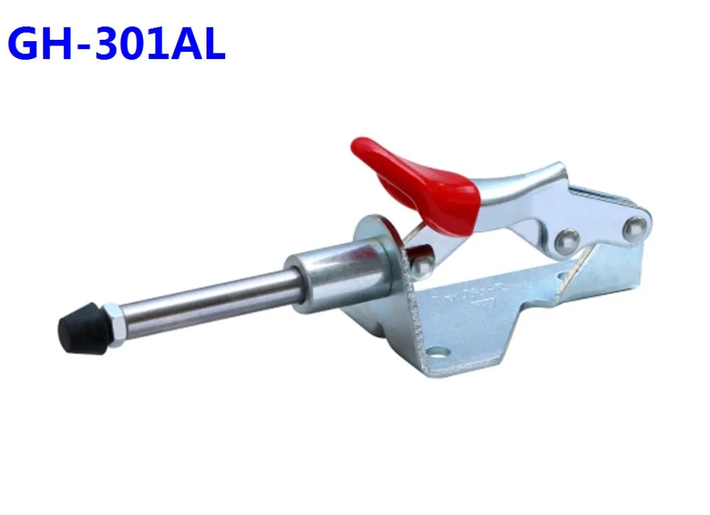 2PC/PACK GH-301AL Holding latch 90kgs Push-Pull Action Type Plunger Stroke 30mm Toggle Clamp Quick Release Hand Tools |