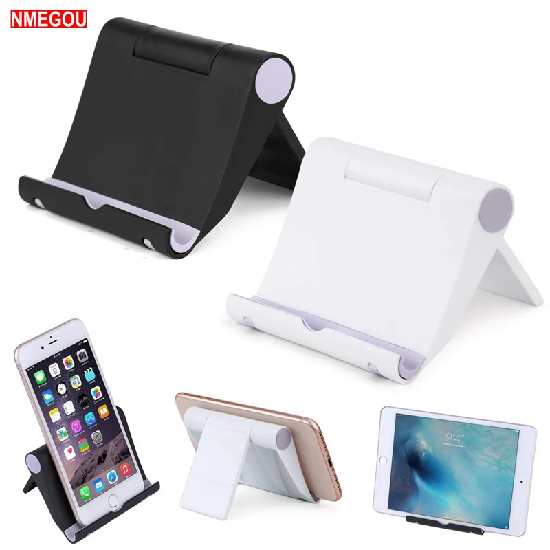 

Portable Foldable Swivel Mobile Tablet Stand for IPhone X XR XS Max Samsung S10 S9 Xiaomi 9 Redmi Note 7 Dock Phone Holder Mount