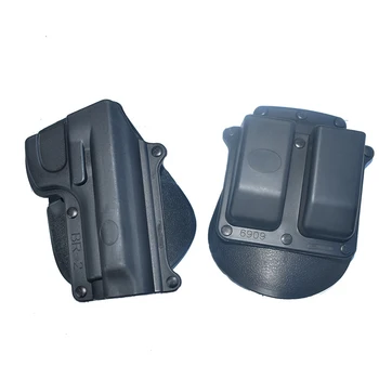 

Tactical Gun Holster BR2 Beretta 92/96 (Except Brig & Elite) Paddle Holster Taurus 92/99/Cz 75B .40 Double Magazine Pouch 6909