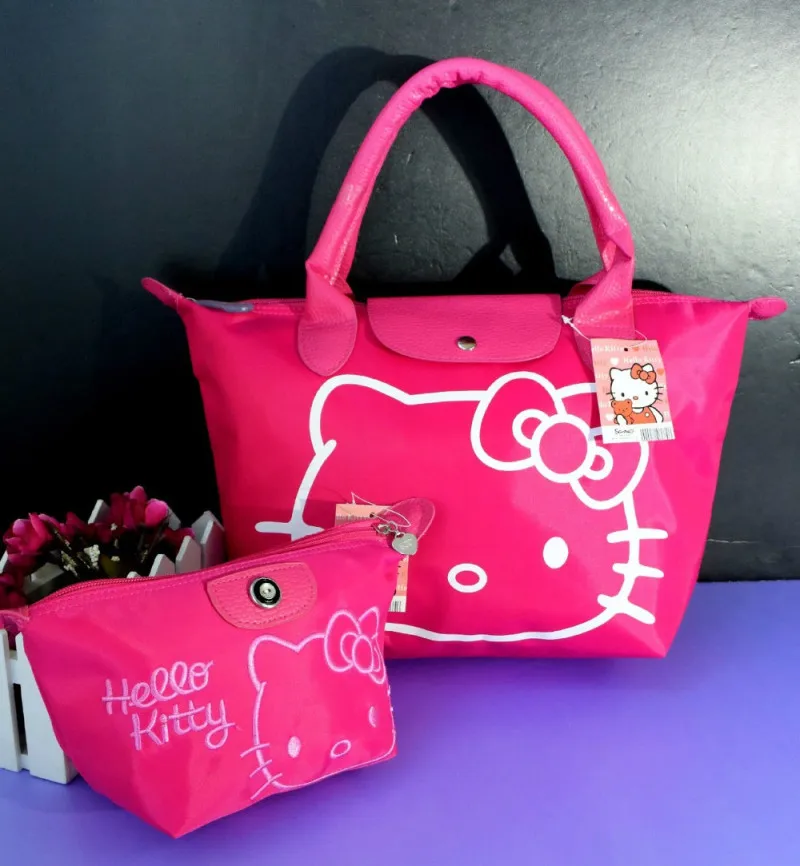 hello kitty ручная сумка кошелек XW-1019Y - Цвет: hot pink