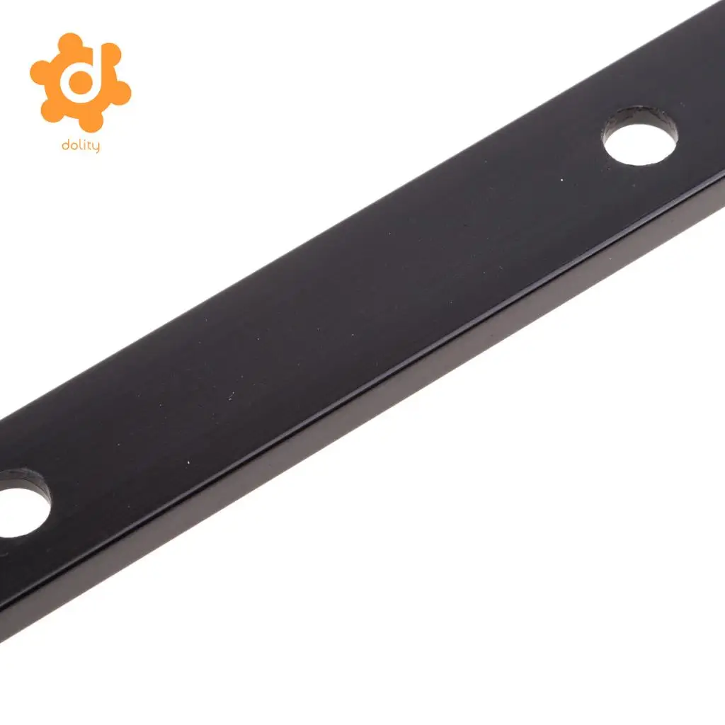 

12' Motorcycle Hanger Strap Universal Exhaust Muffler Drilled Bracket Black