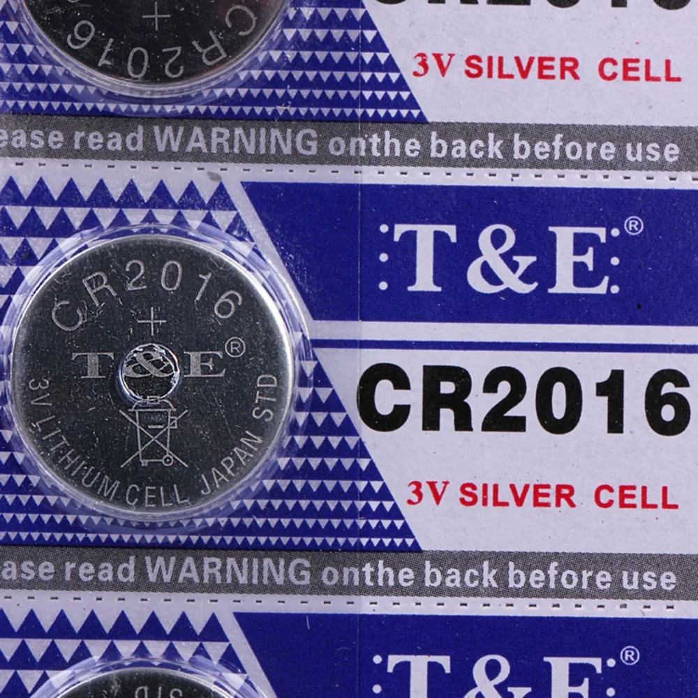 5 шт./25 шт. Литиевые Батарейки CR2016 3 в DL2016 ECR2016 LM2016 BR2016 CR 2016|Часовые батарейки| |