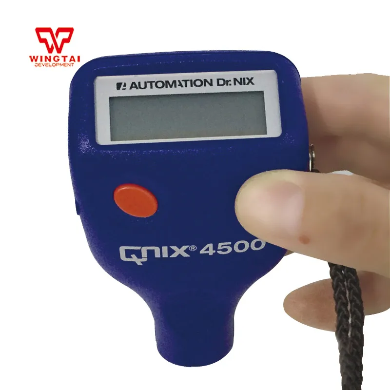 Цифровой мини тестер толщины краски QNix 4500 в немецком стиле измеритель 0 3000 мкм