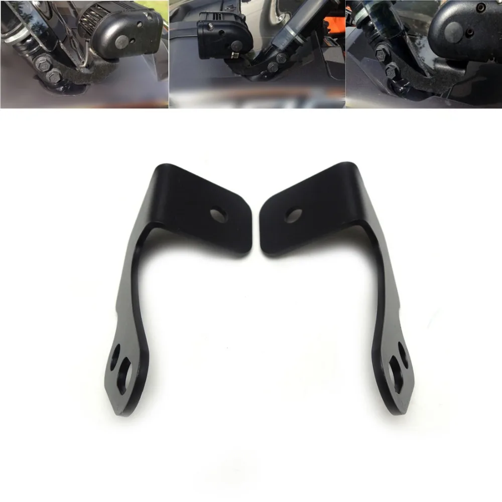 

2PCS for Can Am Commander for POLARIS RZR XP1000 XC 900 RZR-S Lower Roll Bar Light Bracket LED Cube