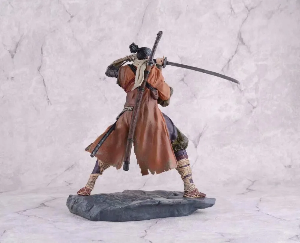 Skup SEKIRO Shadows Die Twice Anime figurka gry pcv figurki zabawki 200mm SEKIRO cienie umierają dwa razy model kolekcjonerski