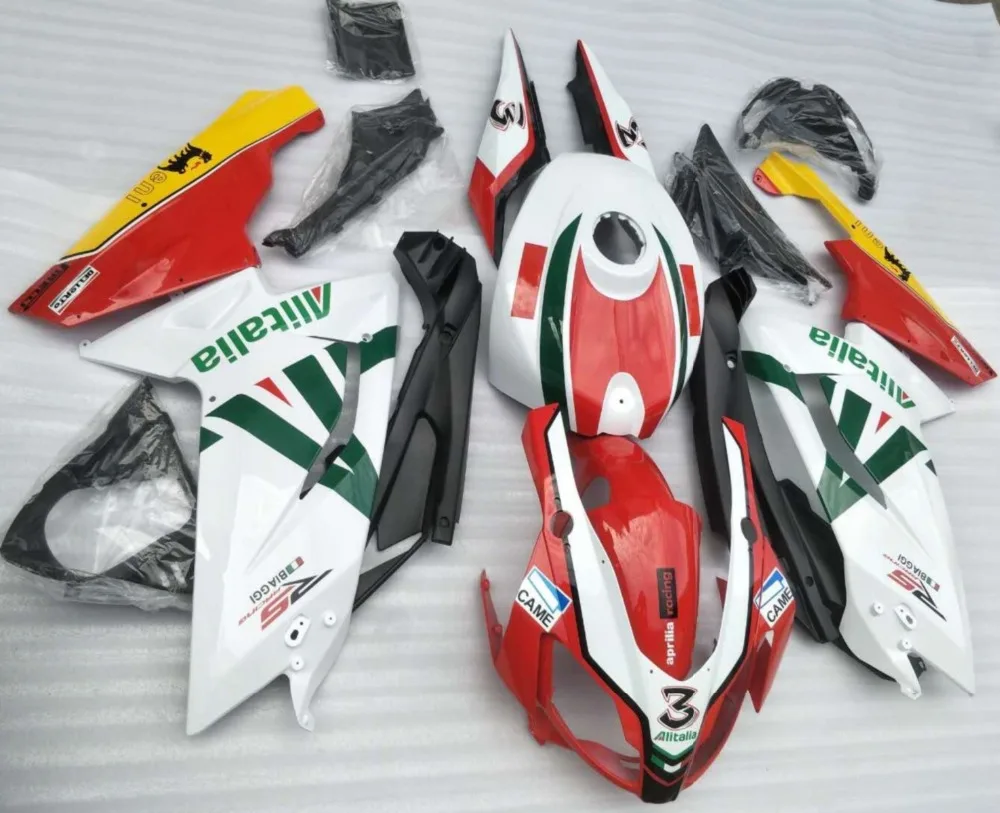 Комплект обтекателей для изготовленный на заказ Aprilia RS125 2006-2011 2007 мотоцикл обтекатель RS 125 2007 Пластик Обтекатели RS 125 2008