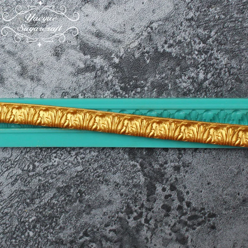 Yueyue Sugarcraft силиконовый кружевной коврик помадка форма для украшения торта инструменты для шоколада