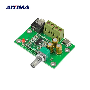 

AIYIMA PAM8403 Class D Digital Amplifier Audio Board 3W+3W For Passive Bookshelf 5V Power Supply for 4-8 inch Speaker DIY