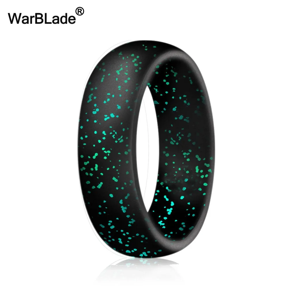 WarBLade 5.7mm Food Grade FDA Silicone Rings For Women Wedding Rubber Bands Hypoallergenic Flexible Silicone Finger Ring 2