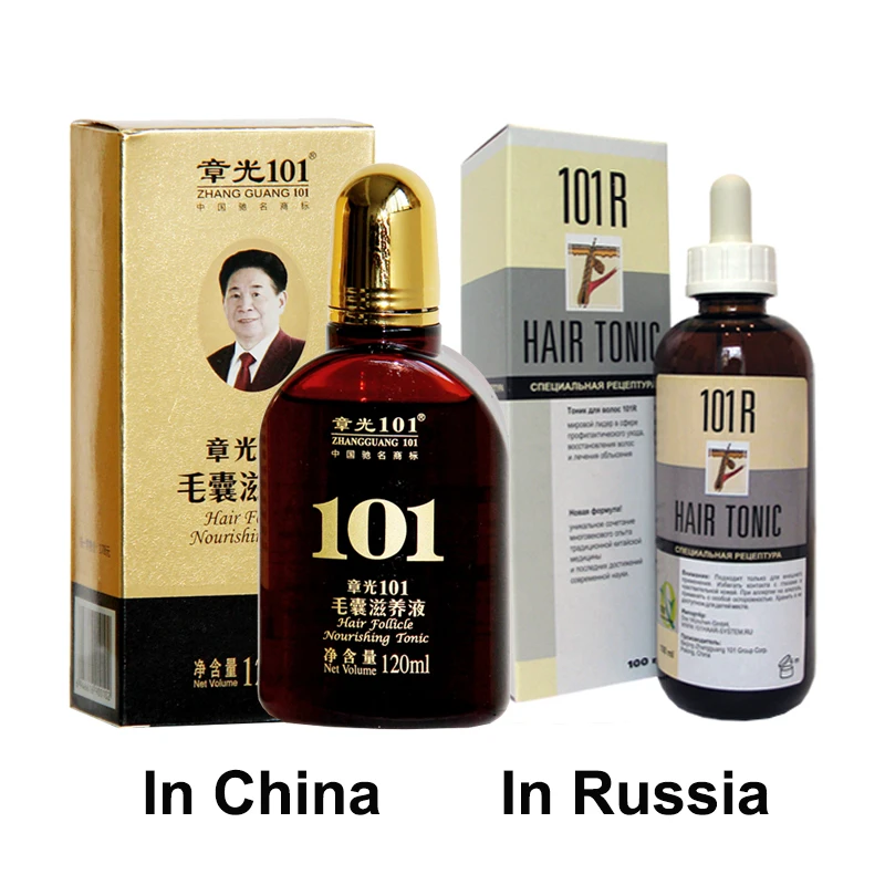 Zhangguang 101 Волосяной фолликул Питательный Тоник 2 шт. 2x120 мл Восстанавливающий тоник