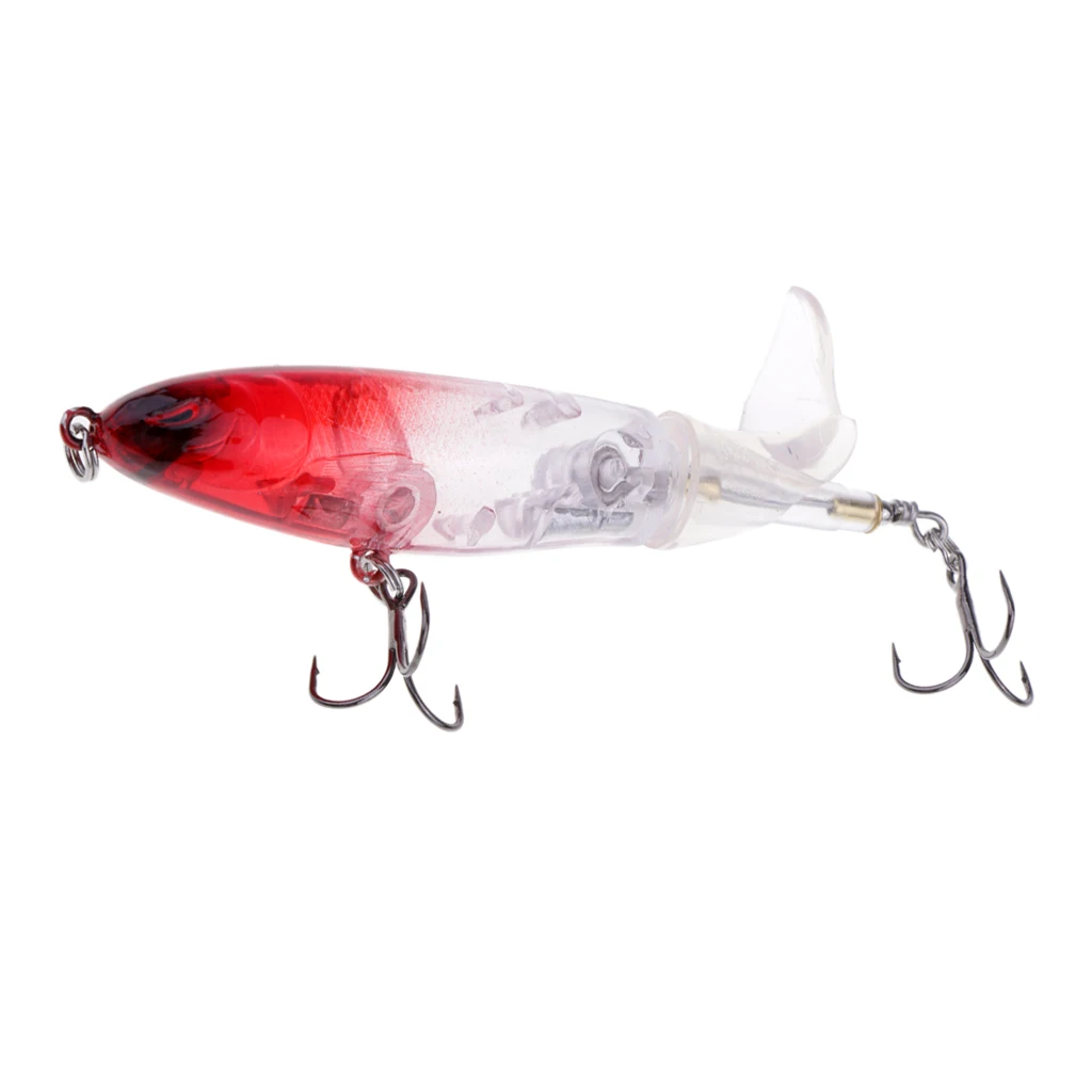 1Pcs 13g 100mm Topwater Fishing Lure Floating Lure Big Hard Bait Hooks Carp Bass Fake Fishing Lure 