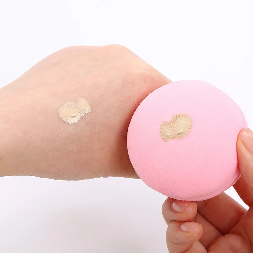 Модные женские инструменты для макияжа ежедневный спонж для макияжа пудра слоеный квадратный сухой влажный двойного назначения с коробками цвета кожи Мягкий