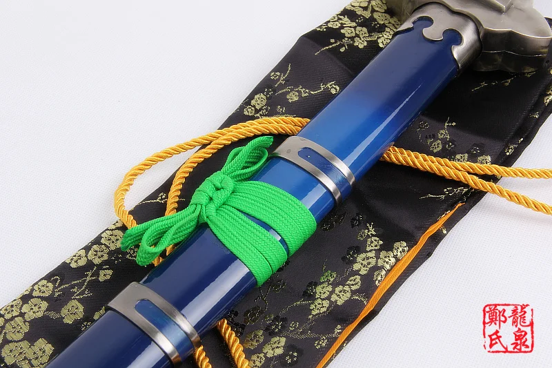 41 дюймов туфли для косплея «Blue Exorcist», «меч Ao no Ekusoshisuto Rin Okumura курикара KATANA косплей реквизит декоративные мечи без острых