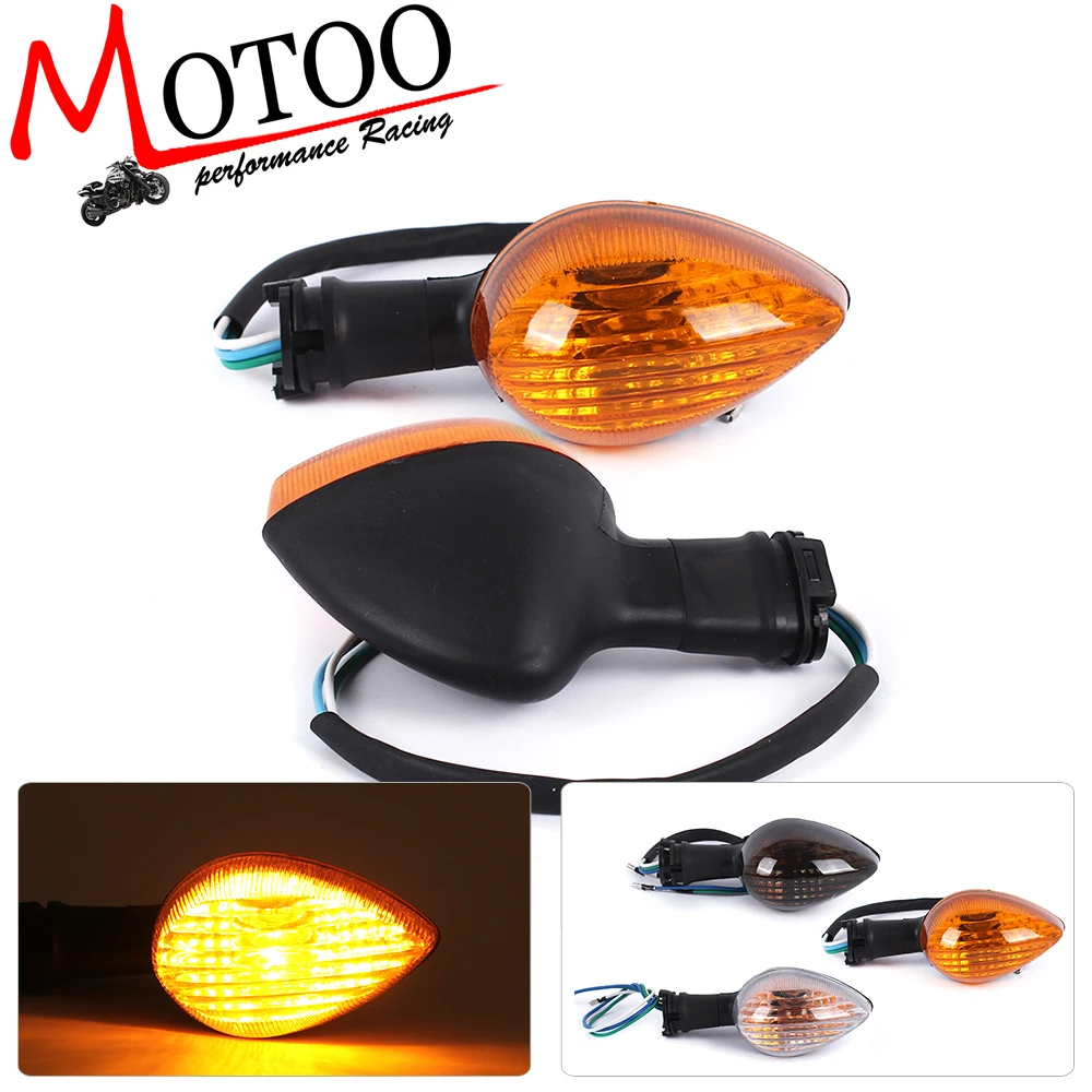 

Motoo - Motorcycle Accessories Turn Signal Light Indicator Lamp Front/Rear for YAMAHA YZF-R1 07-14 YZF-R6 06-16 FZ-1/FZ-6/MT-07