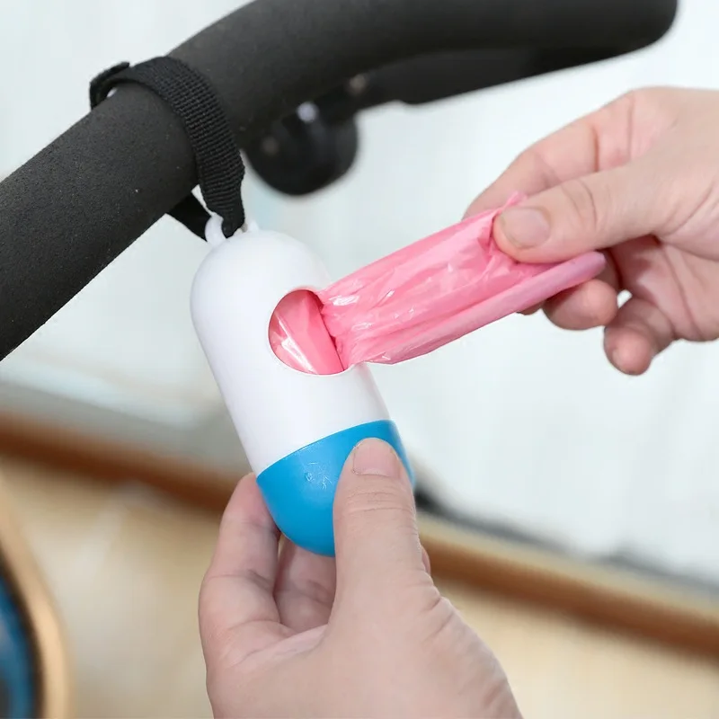 200 шт. портативные мешки для мусора подгузники влажная коллекция детские