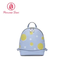 Принцесса Сисси Мини женские рюкзаки для девочек Женщины Bagpack Элитный бренд 2017, Новая мода синий рюкзак женщины Back Pack travell