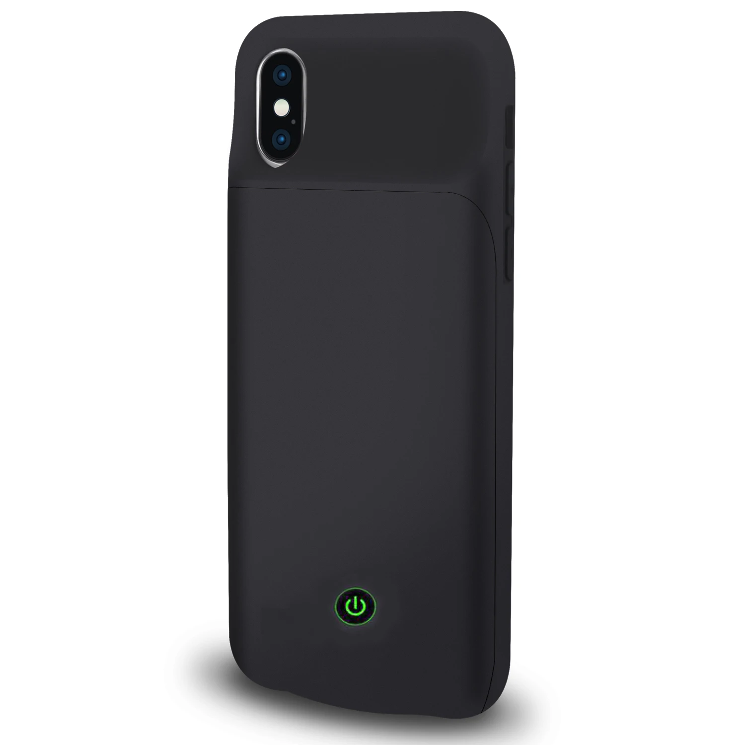 Тонкая батарея зарядное устройство чехол для iPhone XR XS Max power Bank чехол силиконовый зарядный чехол зарядное устройство Внешняя задняя упаковка для iPhone X XS