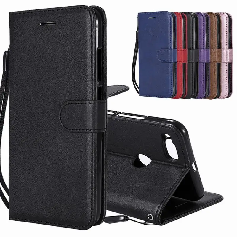 

Luxury Flip Wallet Case For Xiaomi A1 A2 5X 6X Xiaomi Mi 5x 6x Cover Leather Card Holder Coque For Mi 5X Book Style Phone Cases